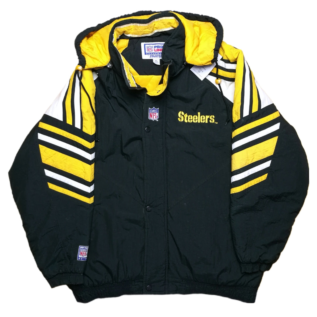 NFL Steelers 90's Starter Jacket (XL) – Kätkö Vintage