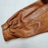 Finnish vintage leather jacket | M