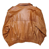 Finnish vintage leather jacket | M