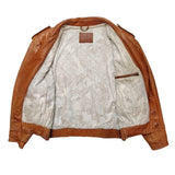 Finnish vintage leather jacket | M