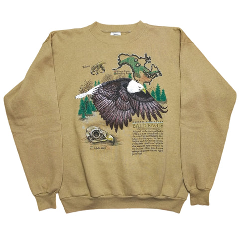 Bald eagle sweatshirt (M)