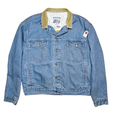 Schaefer lined denim jacket (L)