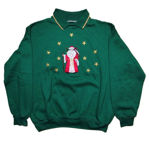 Santa Claus Christmas sweatshirt (L)