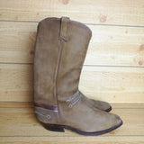 Adams Boots suede western boots (44)