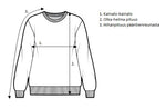 All-over bison print sweatshirt (M/L)