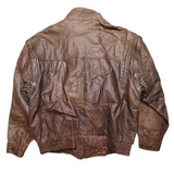 Leather jacket, removable sleeves | M