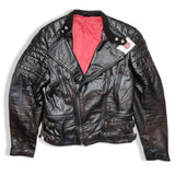 Leather biker jacket | S/M