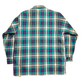 Vintage quilt lined flannel shirt (L)