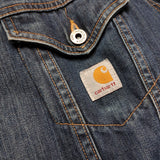 Carhartt teddy fleece lined denim jkt (XL)