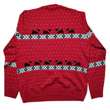 Wintery doggies sweater (L)