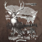 Whitetail deer sweatshirt (XL)