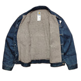 Carhartt teddy fleece lined denim jkt (XL)