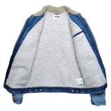 Wrangler teddy lined denim jkt (S)