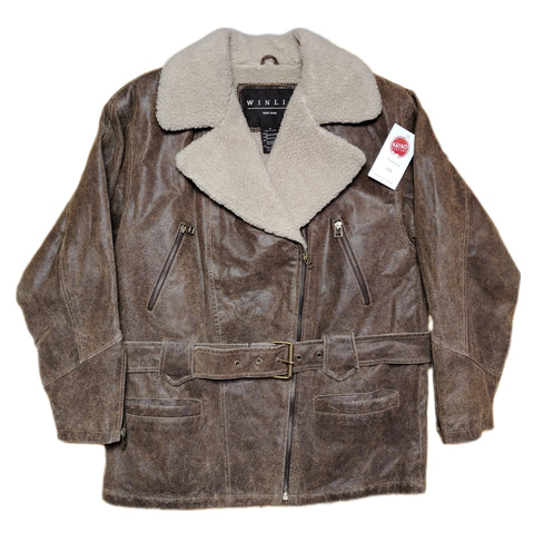 Leather jacket (S)