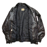 80's leather jacket | L/XL