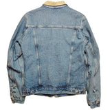 Wrangler teddy lined denim jkt (S)