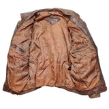 Leather jacket, removable sleeves | M
