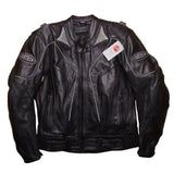 Cortech leather biker jacket (M)