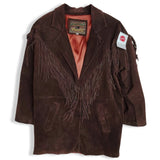 Suede fringe jacket | XS/S