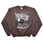 Whitetail deer sweatshirt (XL)