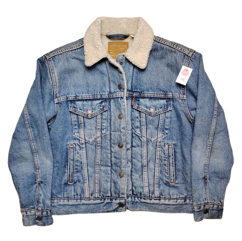 Levi's lined denim jkt (XS)