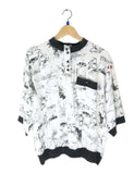 Allover print vintage blouse (M)